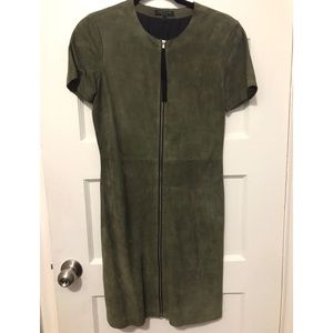 Rag and Bone Suede Leather Dress